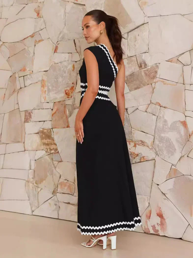 AUBE - ONE-SHOULDER DRESS