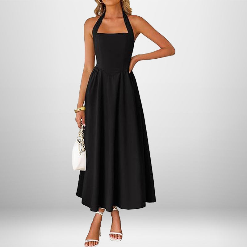 IZA - TIMELESS HALTER DRESS