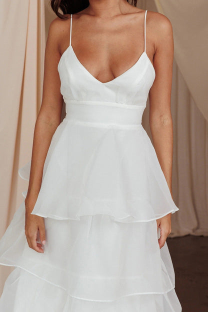 LOVETT - CHIC PLUNGING DRESS