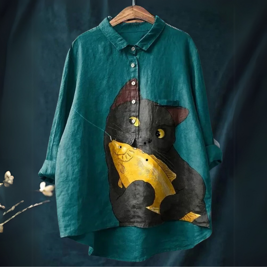 Christi | Cat Art Tee