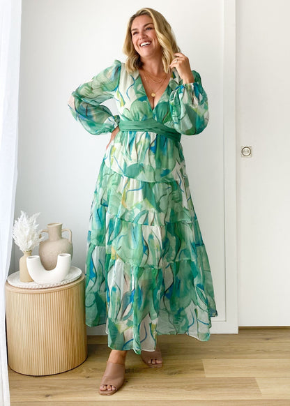 MONA - COLOURFUL SUMMER DRESS