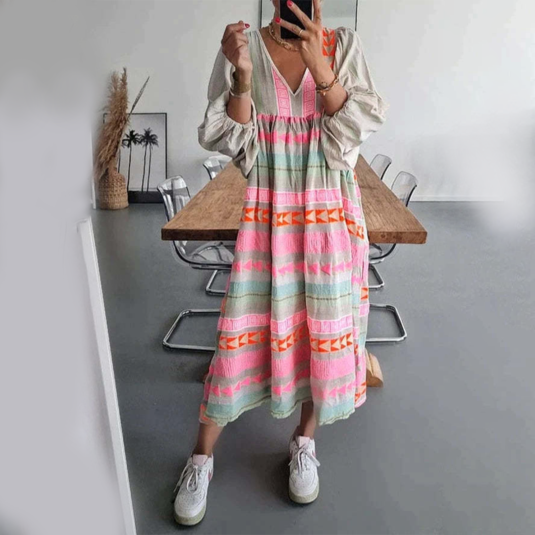Sabrina - Comfortable Boho Dress