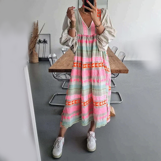 Sabrina - Comfortable Boho Dress