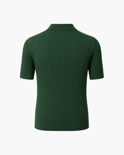 DEVIN - BREATHABLE KNIT POLO SHIRT