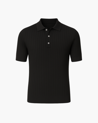 DEVIN - BREATHABLE KNIT POLO SHIRT
