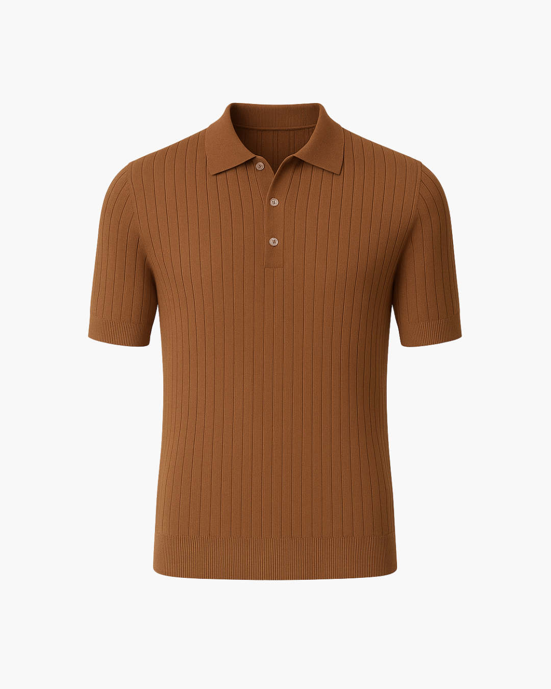 DEVIN - BREATHABLE KNIT POLO SHIRT
