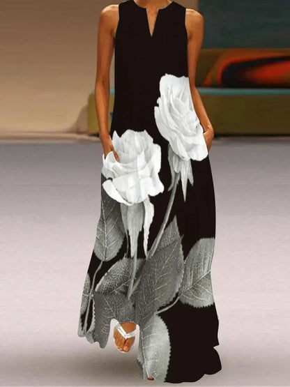 TEZZA - WILDFLOWER FLUTTER DRESS