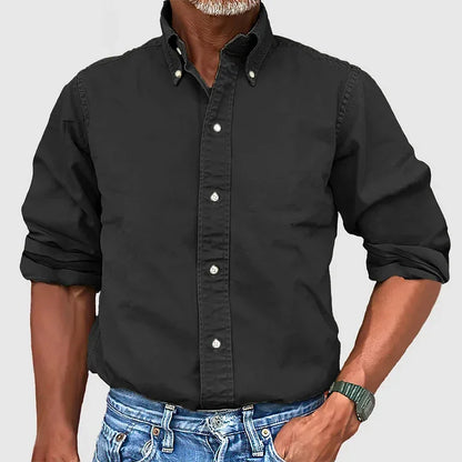 GARETH - COZY COTTON SHIRT