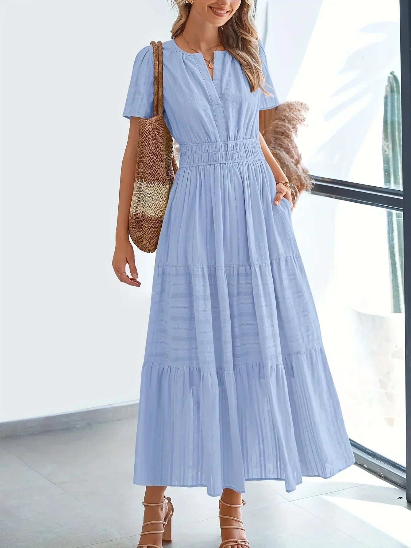 KARINA - SUNLIT BEAUTY ELEGANT DRESS