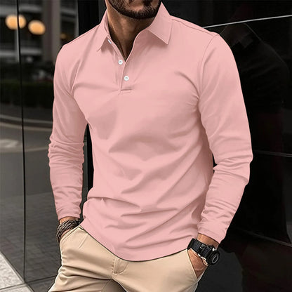 DOUG - RELAXED LONG-SLEEVE POLO