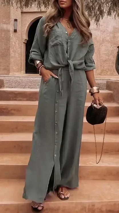 DAIRYCHRIS - ELEGANT DAMARIS TWO-PIECE SET