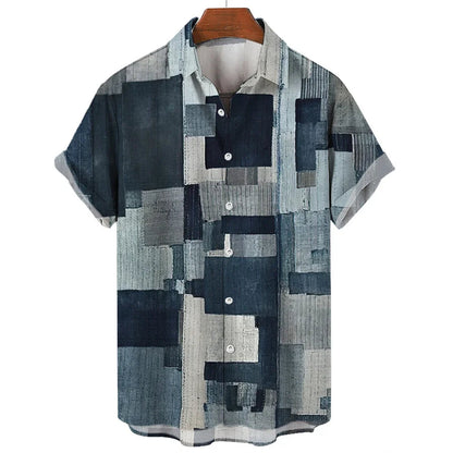 ELGAR - MODERN PATTERN BLOCK POLO
