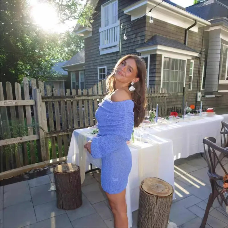 AUDREY - CHIC AND CHARMING MINI DRESS