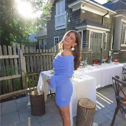 AUDREY - CHIC AND CHARMING MINI DRESS