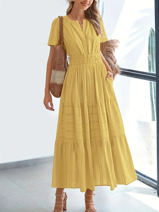 KARINA - SUNLIT BEAUTY ELEGANT DRESS