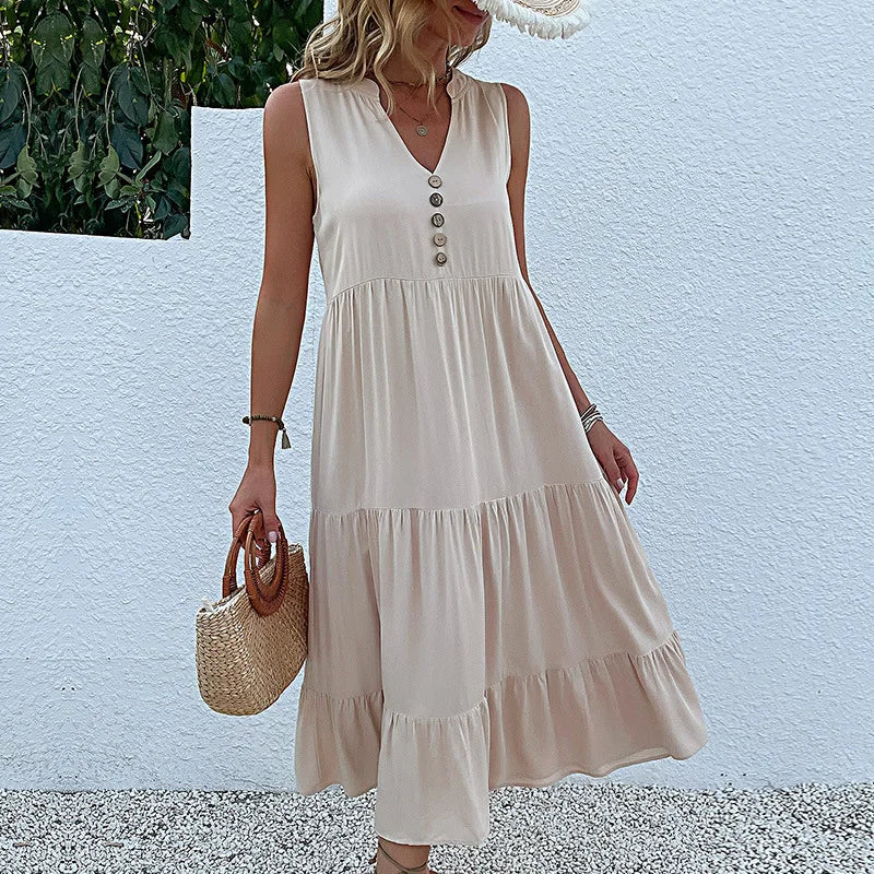 HOLLAND - BREEZY ELEGANT MAXI FLOW DRESS