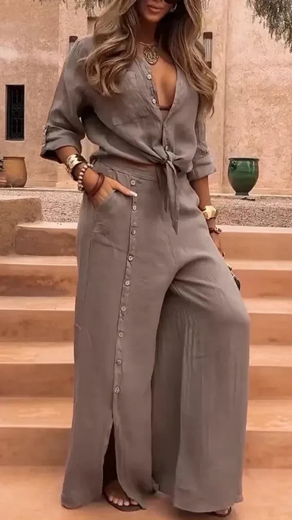 DAIRYCHRIS - ELEGANT DAMARIS TWO-PIECE SET