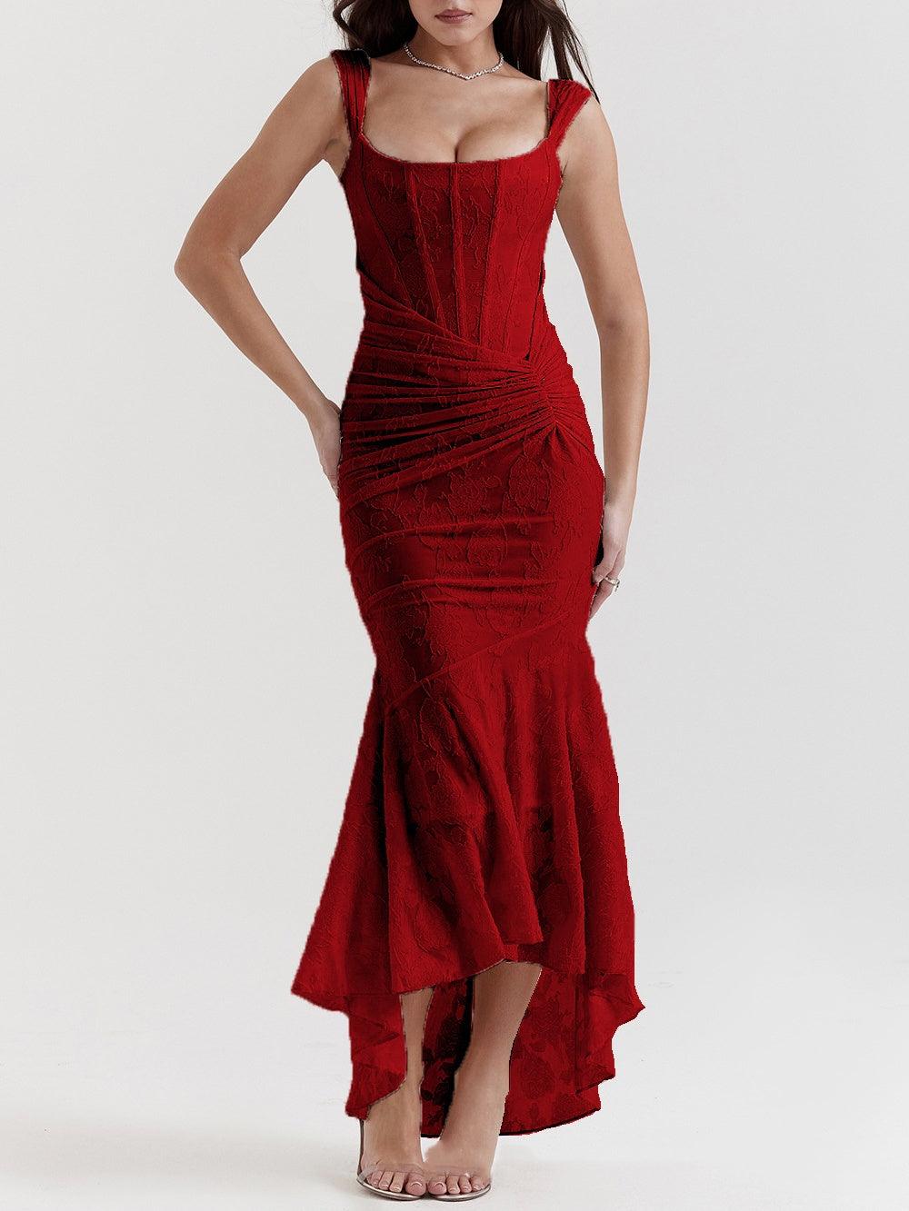 ROWAN - SKY BLOOM FLOWY MAXI DRESS