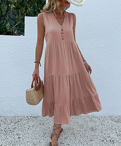 HOLLAND - BREEZY ELEGANT MAXI FLOW DRESS