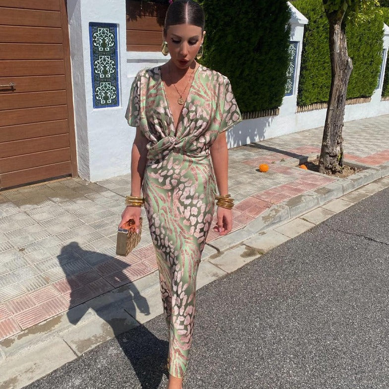 BREGENDAHL - ELEGANT SILK DRESS