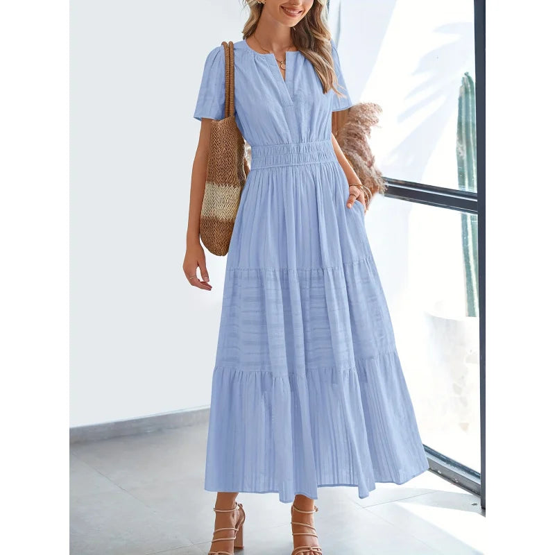 KARINA - SUNLIT BEAUTY ELEGANT DRESS