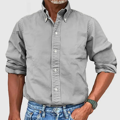 GARETH - COZY COTTON SHIRT