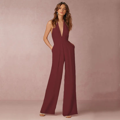 GAMORA - CHIC HALTER JUMPSUIT