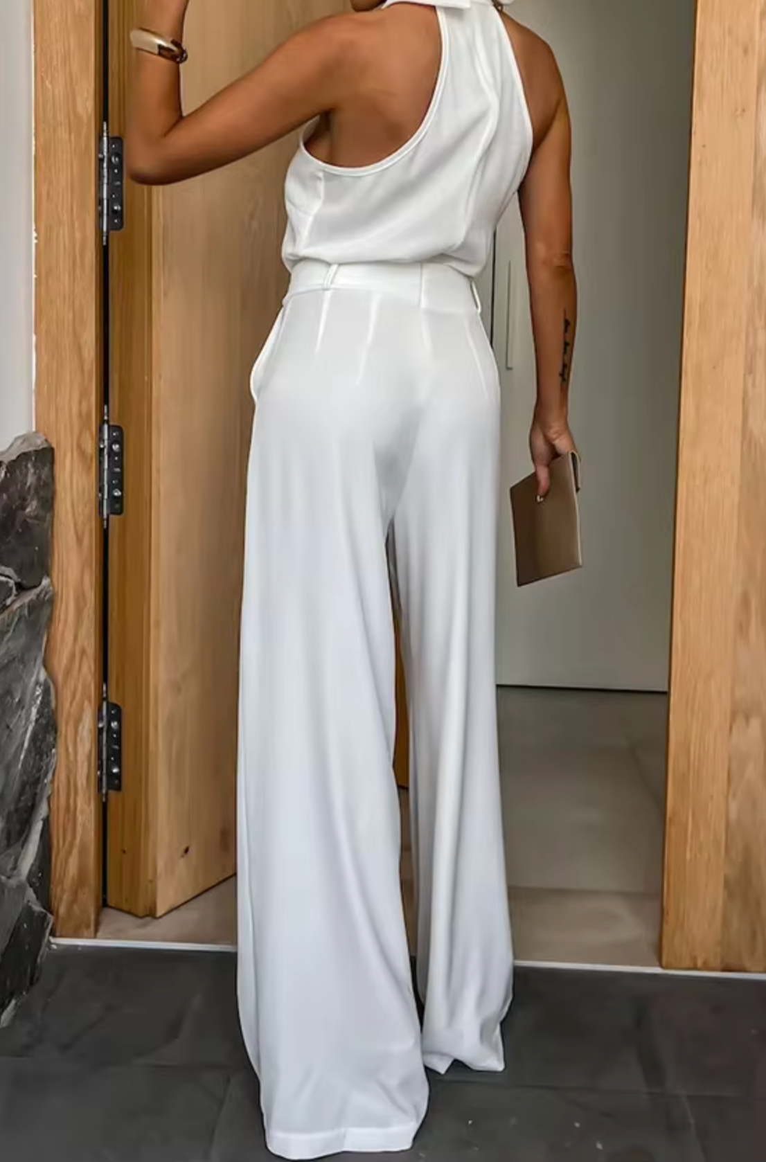 INKA - STYLISH FORMAL SLEEVELESS JUMPSUIT
