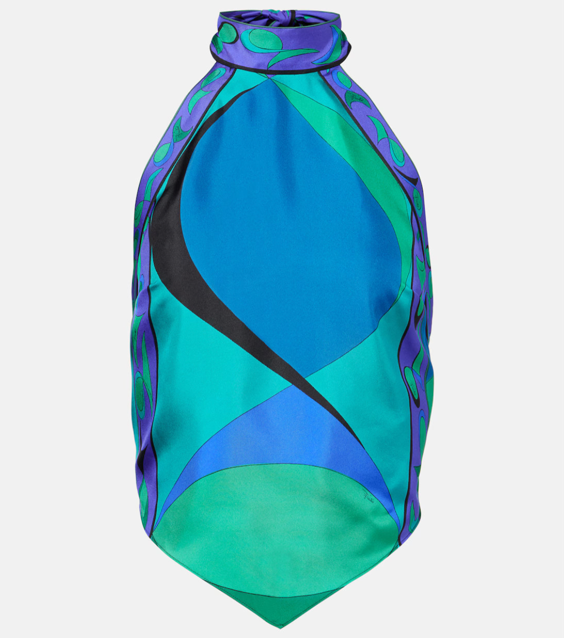 DIAMOND - COBALT JADE VIOLET SILK SET