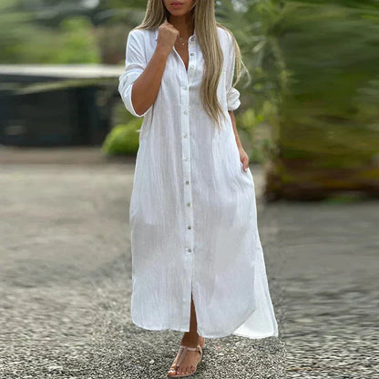 VELINA - RELAXED AIRY & WAIST-FLATTERING DRESS SHIRT