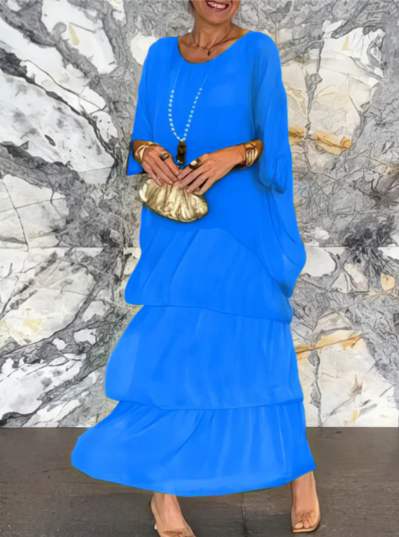 Carolina™ - Elegant Tummy Covering Maxi Dress