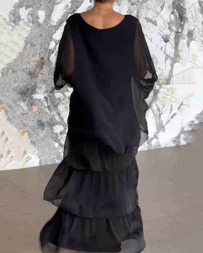 Carolina™ - Elegant Tummy Covering Maxi Dress