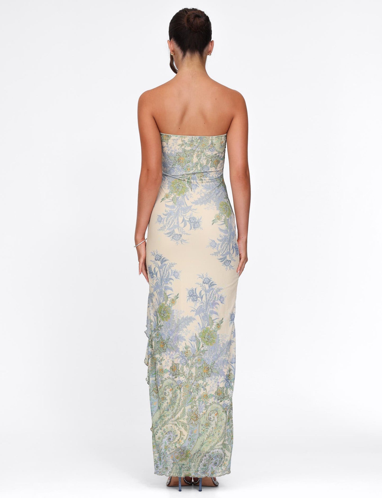 ABITAL - FLOWING SILHOUETTE MAXI DRESS
