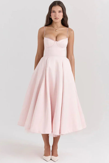 Cordelia | Delicate Tulle Accent Dress