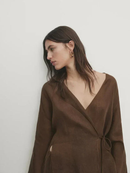 NIZZA - LINEN CO-ORD FALL DROP