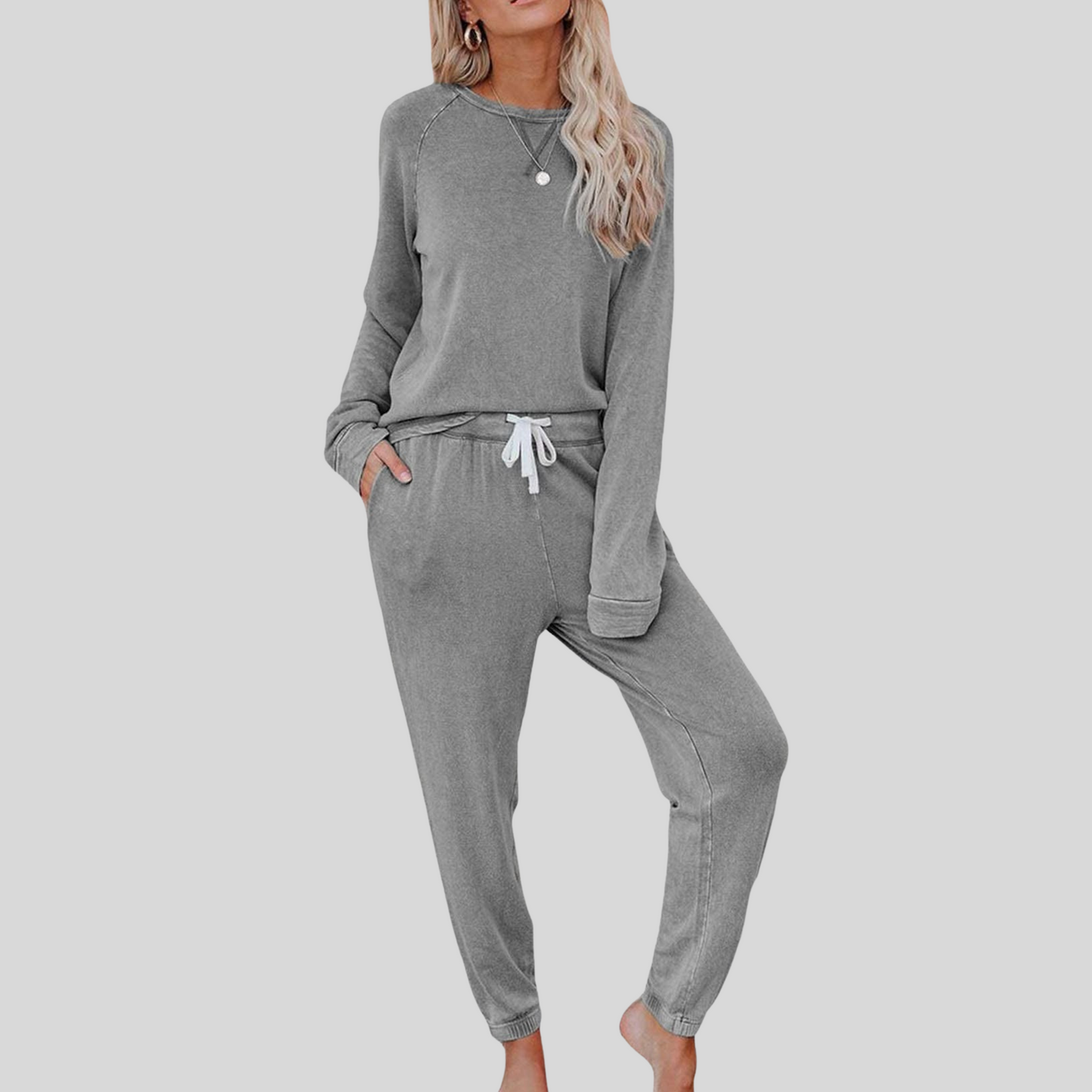 JOCELYN™ | Casual Long Sleeve and Sweatpants Set