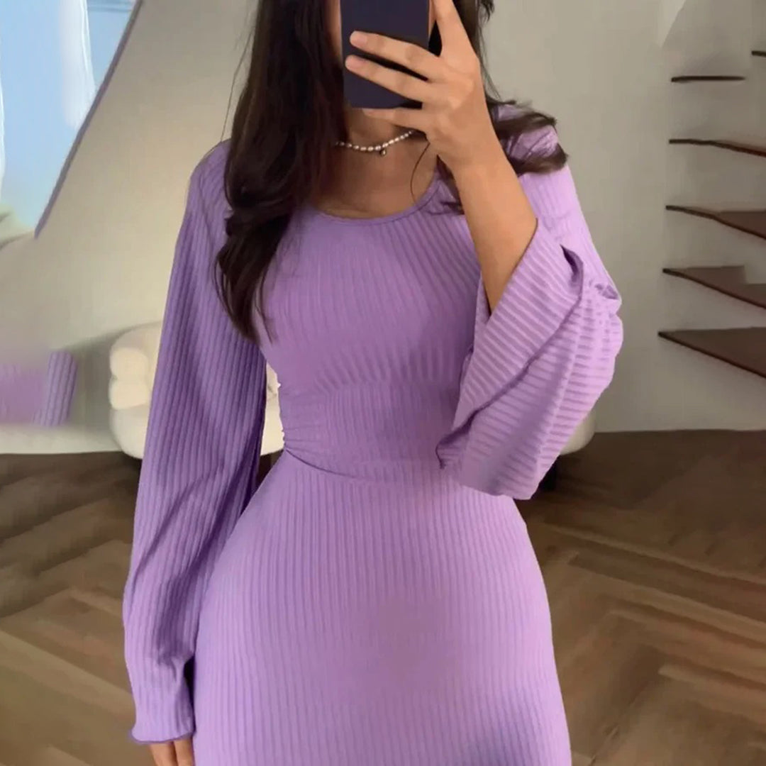 LYSA - TRENDY SWEATER DRESS
