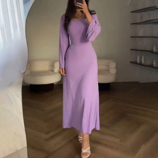 LYSA - TRENDY SWEATER DRESS