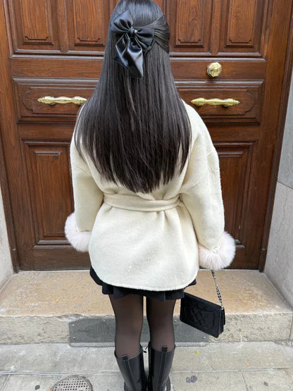 NORIDALE - ELEGANT PLUSH TAILORED COAT