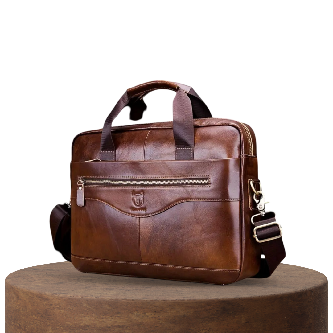 Jacob | Leather Spacious Briefcase | Messenger Bag
