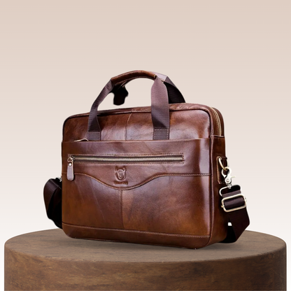 Jacob | Leather Spacious Briefcase | Messenger Bag