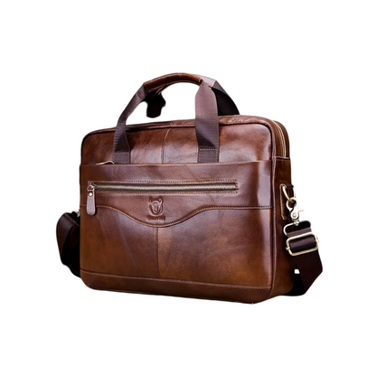 Jacob | Leather Spacious Briefcase | Messenger Bag