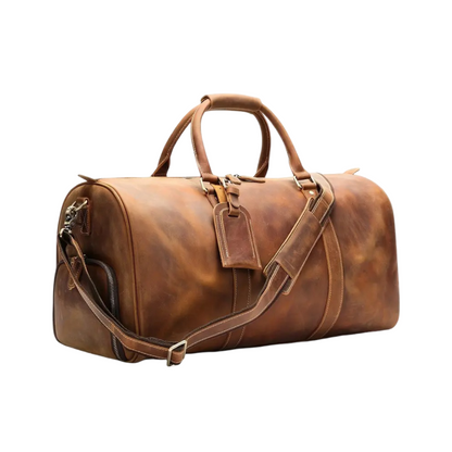 Arden | Classic Leather Duffel Tote