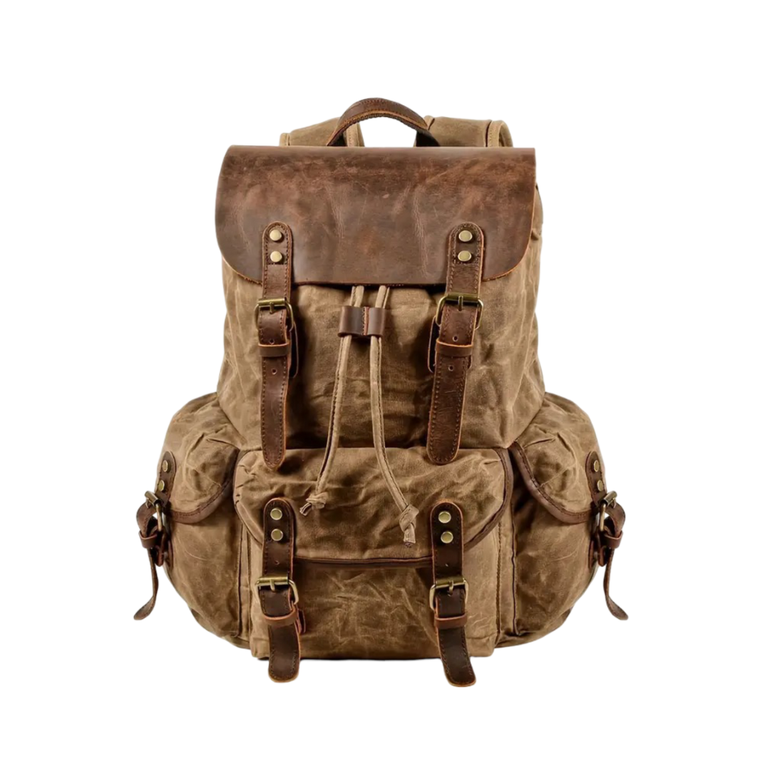 Crosby | Waterproof Retro Canvas Laptop Backpack
