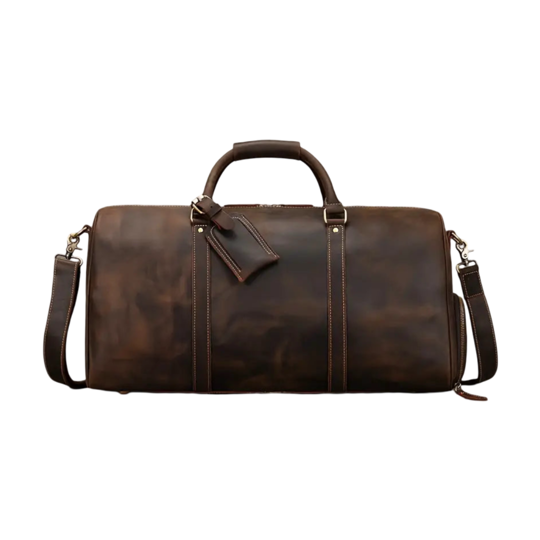 Callahan | Premium Leather Travel Duffel Bag