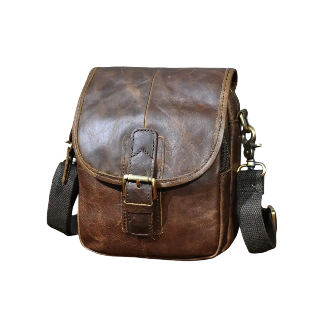 Damon | Genuine Leather Shoulder Bag for Men