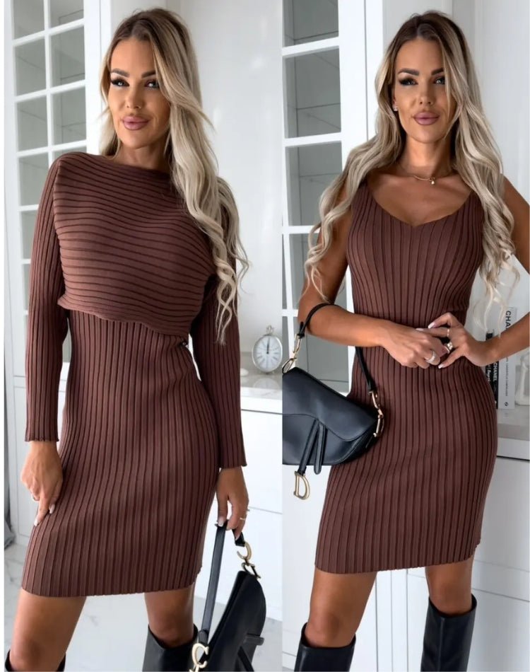 MACY – TRENDSETTING KNIT MINI DRESS DUO