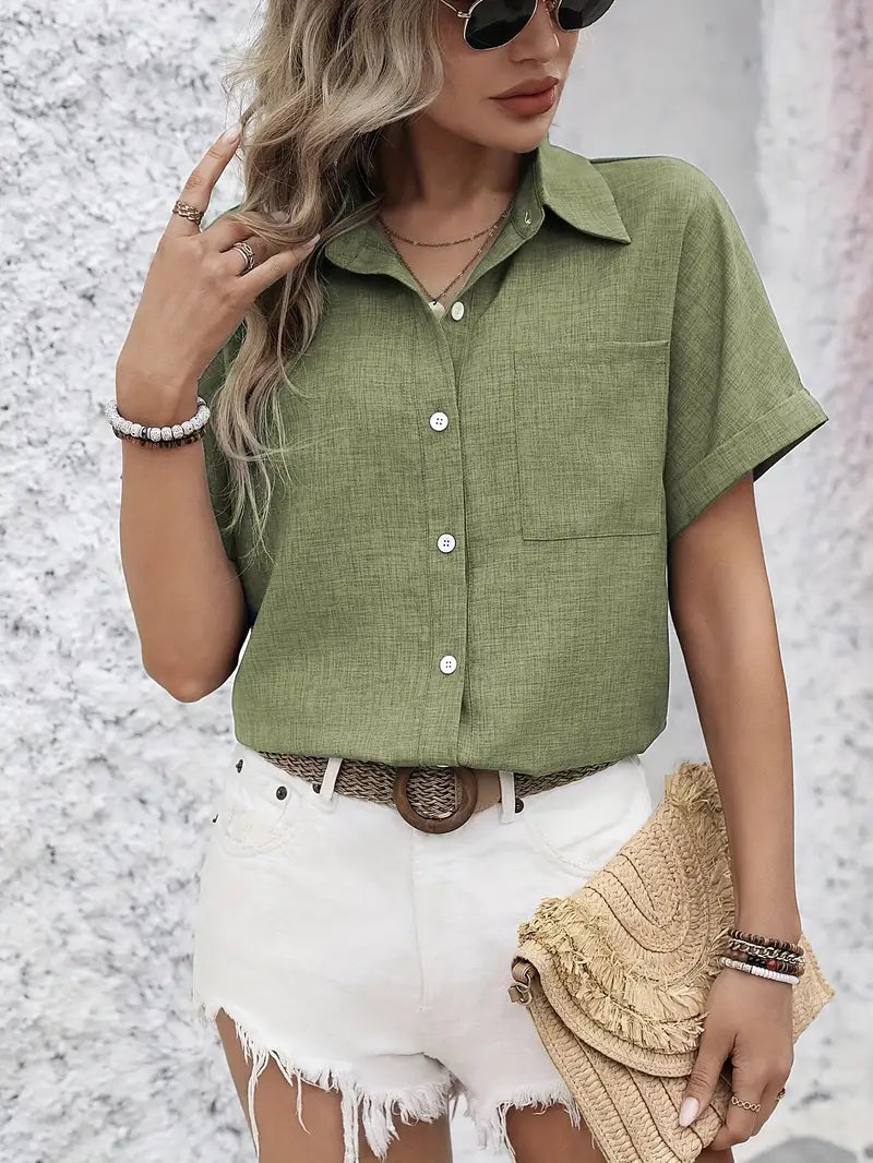 ARMATEESA - POLISHED SHORT SLEEVE UTILITY SHIRT