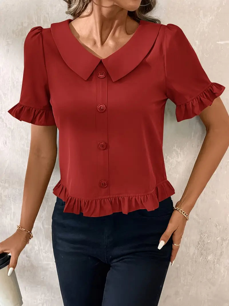 CRISTIANA - SOPHISTICATED DAILY BLOUSE