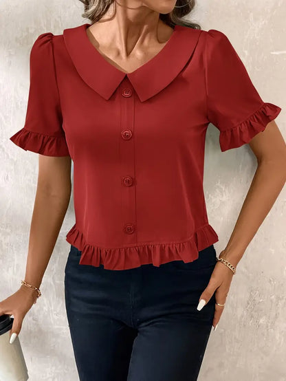CRISTIANA - SOPHISTICATED DAILY BLOUSE